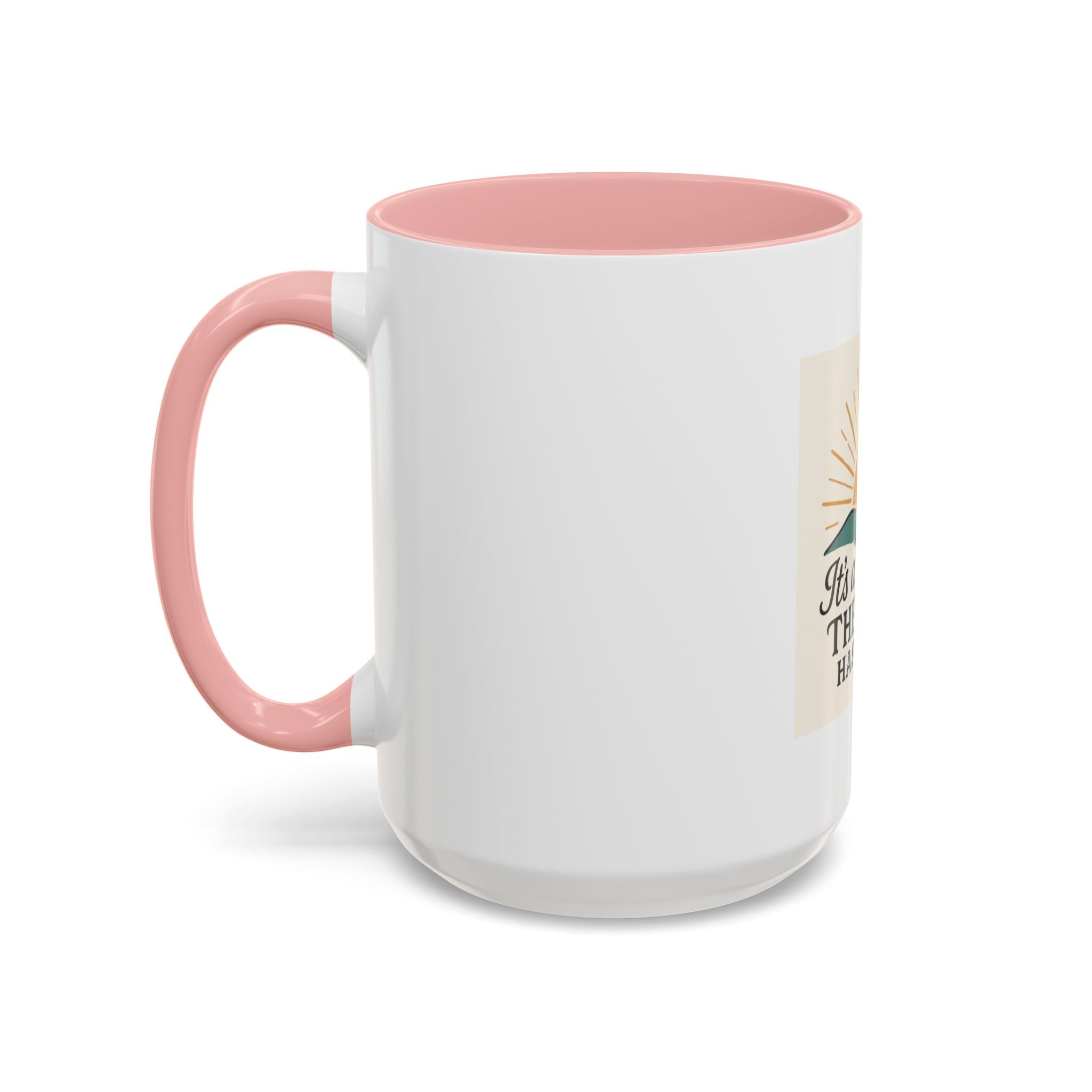 Inspirational Coffee Mug with Sunrise Design, Christian Gift Mug, It's a New Day, Joyful Morning Cup, Perfect for Encouragement