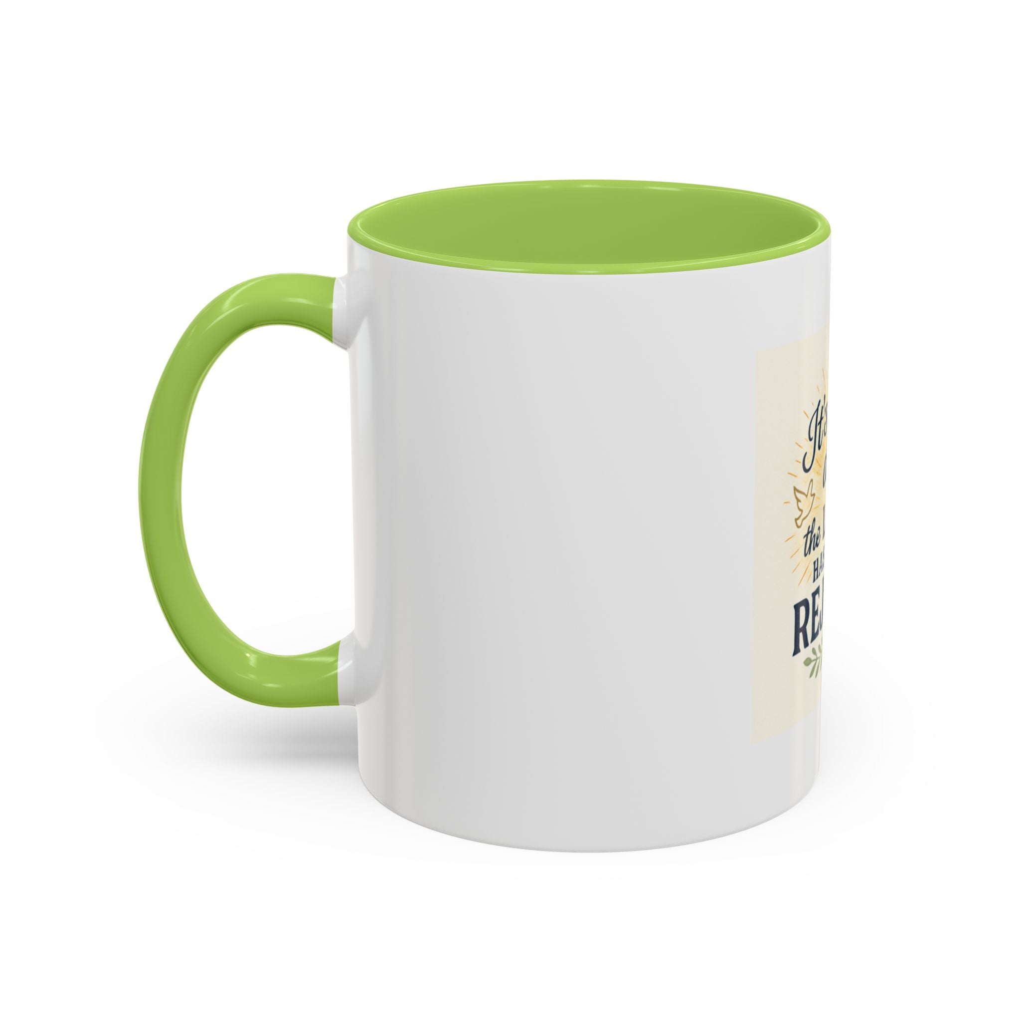 Inspirational Coffee Mug - "It's a New Day, Rejoice!" - Motivational Gift for Coffee Lovers, Faith & Daily Joy for home or office.