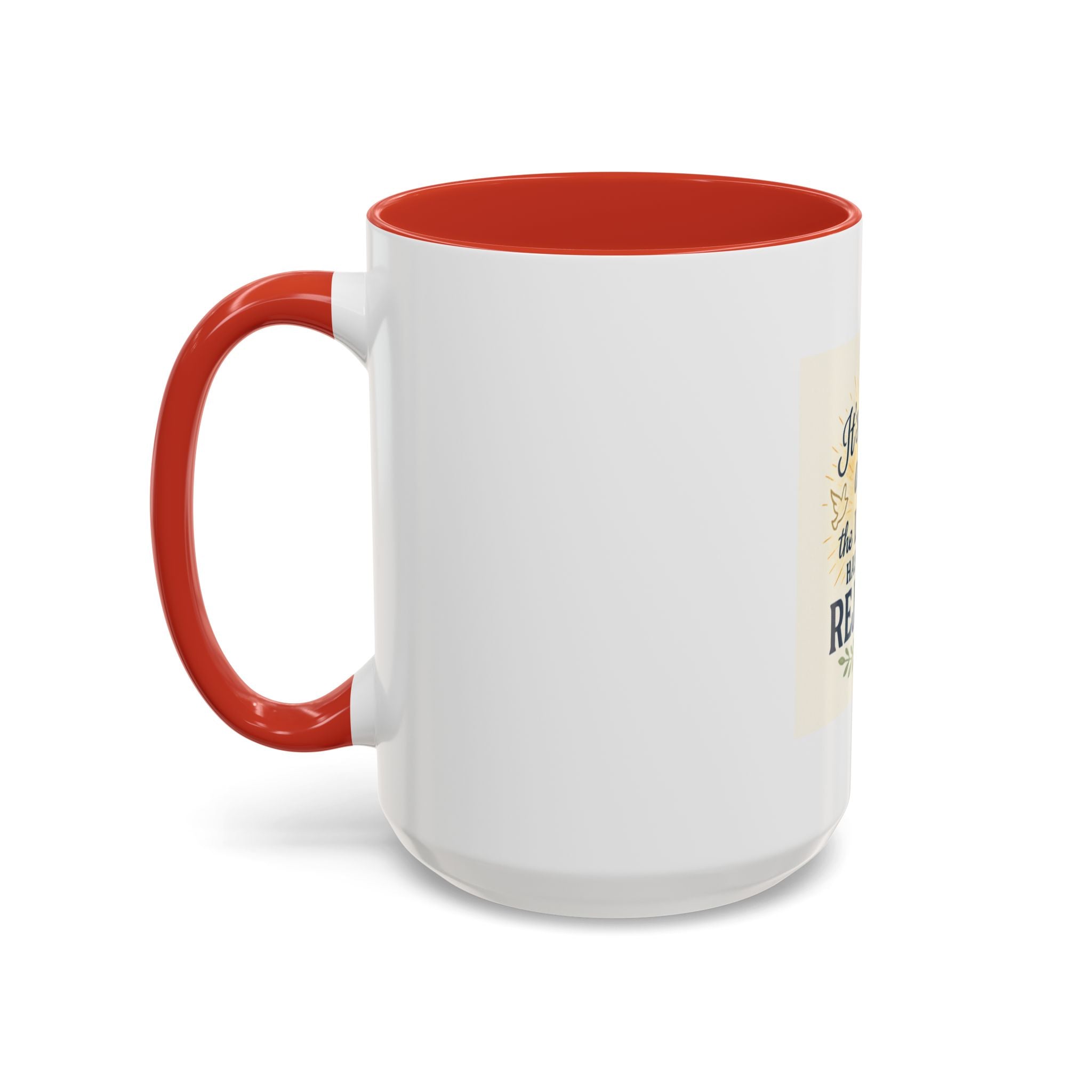Inspirational Coffee Mug - "It's a New Day, Rejoice!" - Motivational Gift for Coffee Lovers, Faith & Daily Joy for home or office.