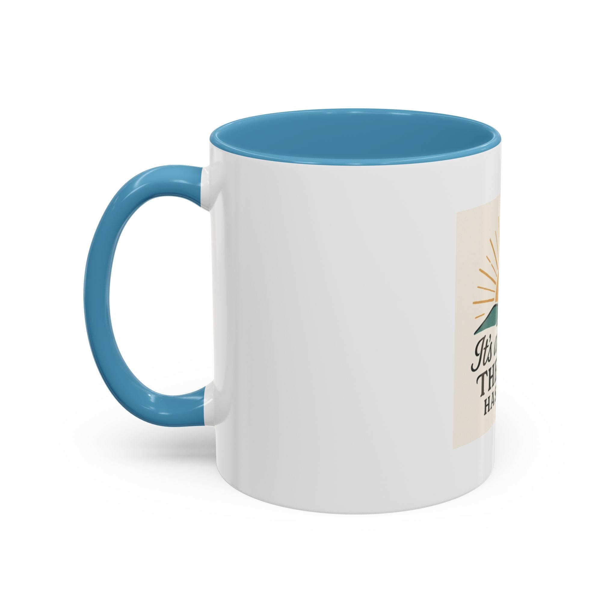 Inspirational Coffee Mug with Sunrise Design, Christian Gift Mug, It's a New Day, Joyful Morning Cup, Perfect for Encouragement