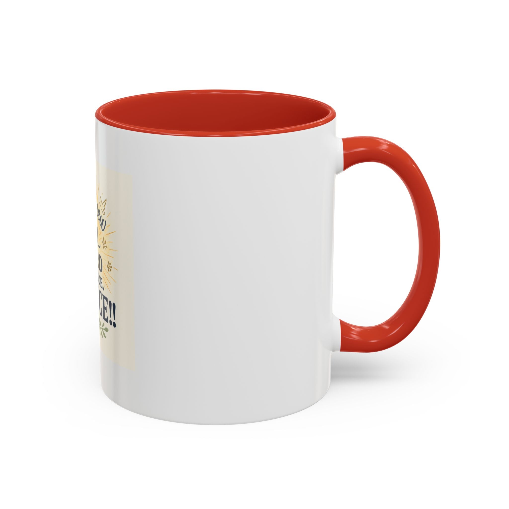 Inspirational Coffee Mug - "It's a New Day, Rejoice!" - Motivational Gift for Coffee Lovers, Faith & Daily Joy for home or office.