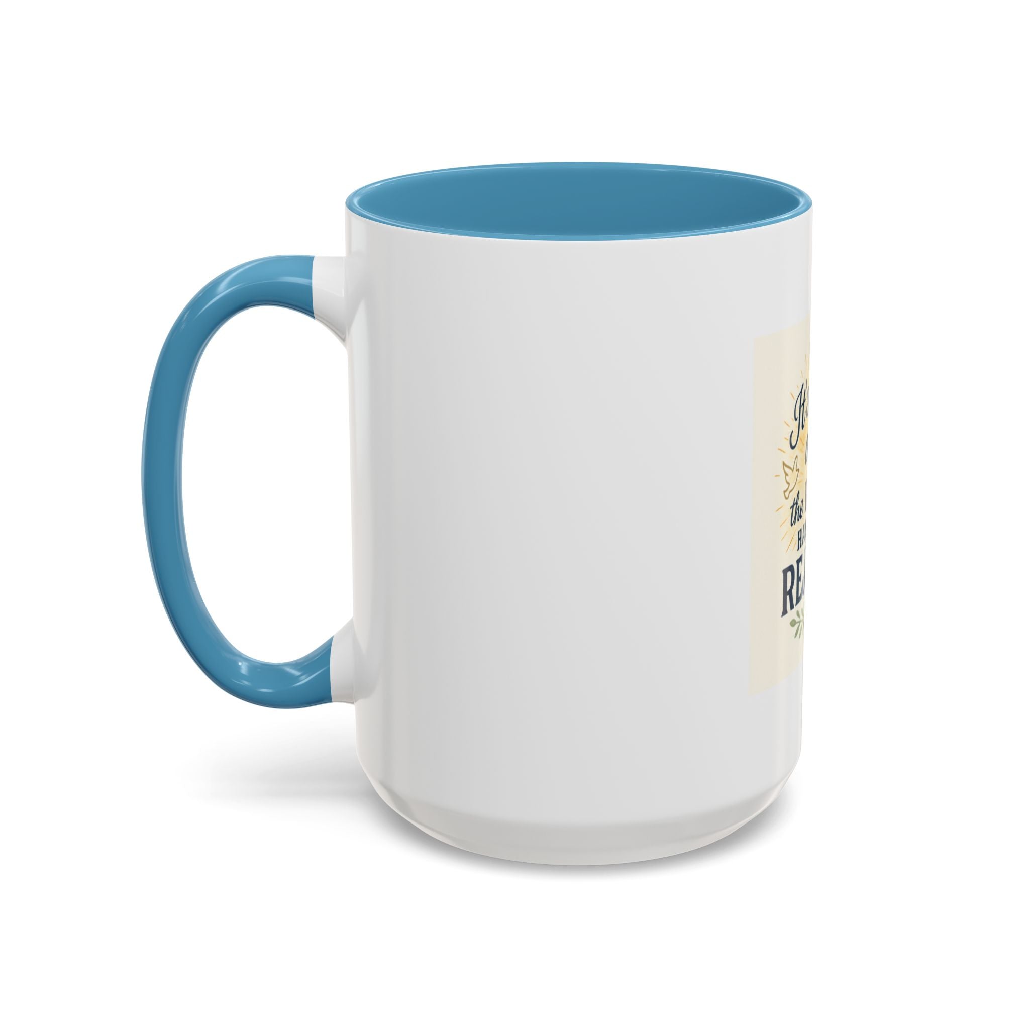 Inspirational Coffee Mug - "It's a New Day, Rejoice!" - Motivational Gift for Coffee Lovers, Faith & Daily Joy for home or office.