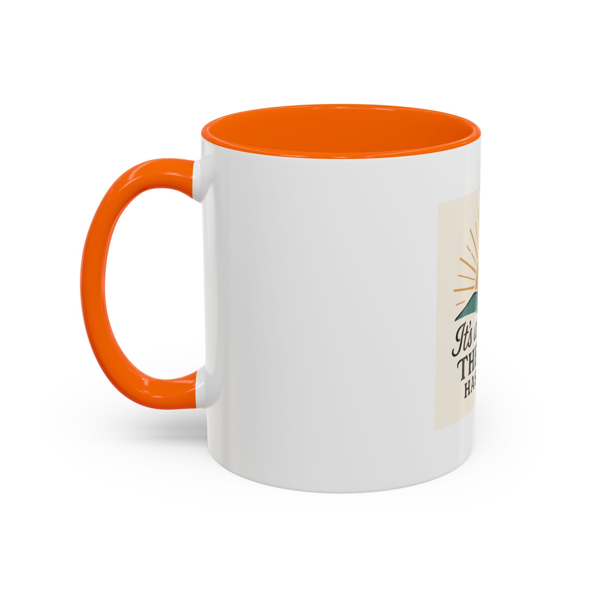 Inspirational Coffee Mug with Sunrise Design, Christian Gift Mug, It's a New Day, Joyful Morning Cup, Perfect for Encouragement