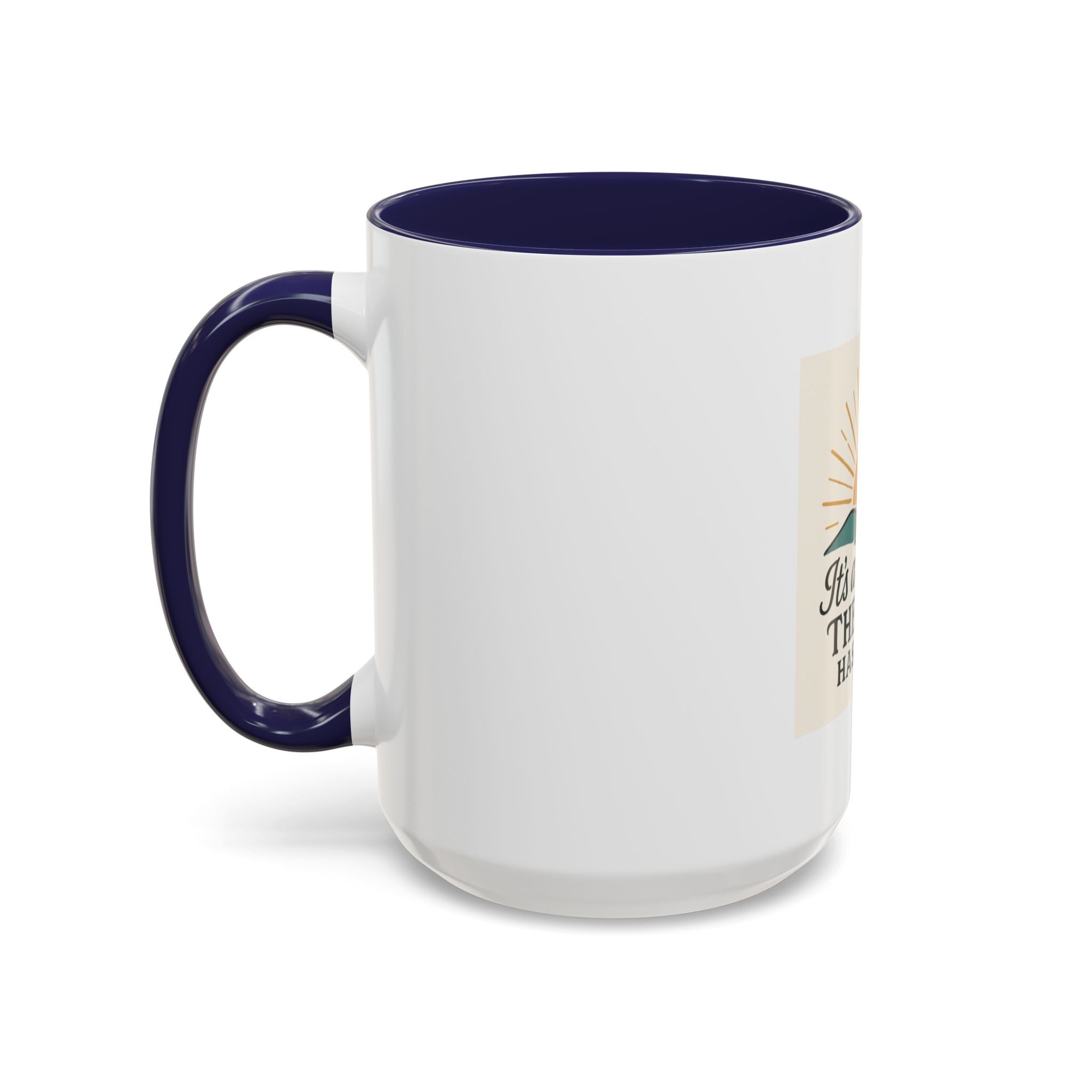 Inspirational Coffee Mug with Sunrise Design, Christian Gift Mug, It's a New Day, Joyful Morning Cup, Perfect for Encouragement