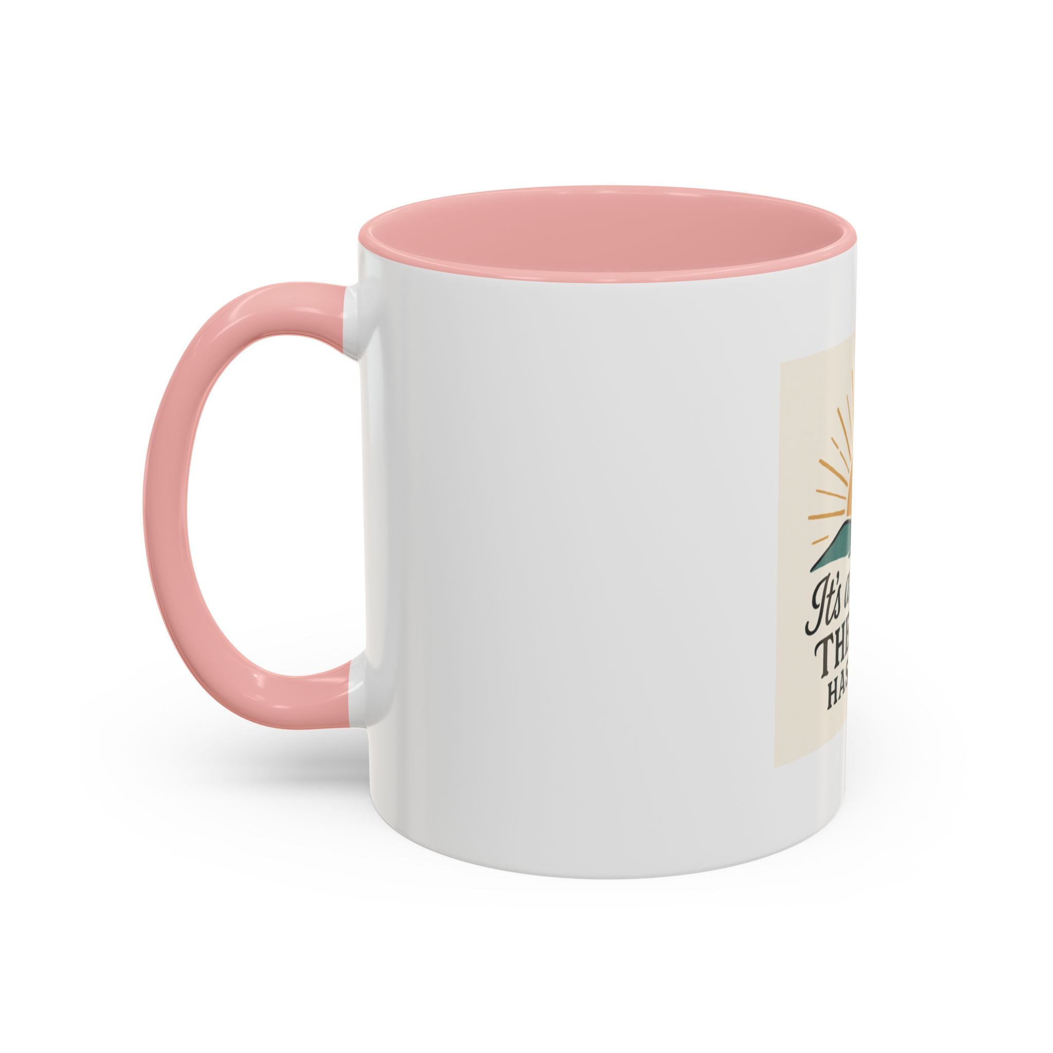 Inspirational Coffee Mug with Sunrise Design, Christian Gift Mug, It's a New Day, Joyful Morning Cup, Perfect for Encouragement