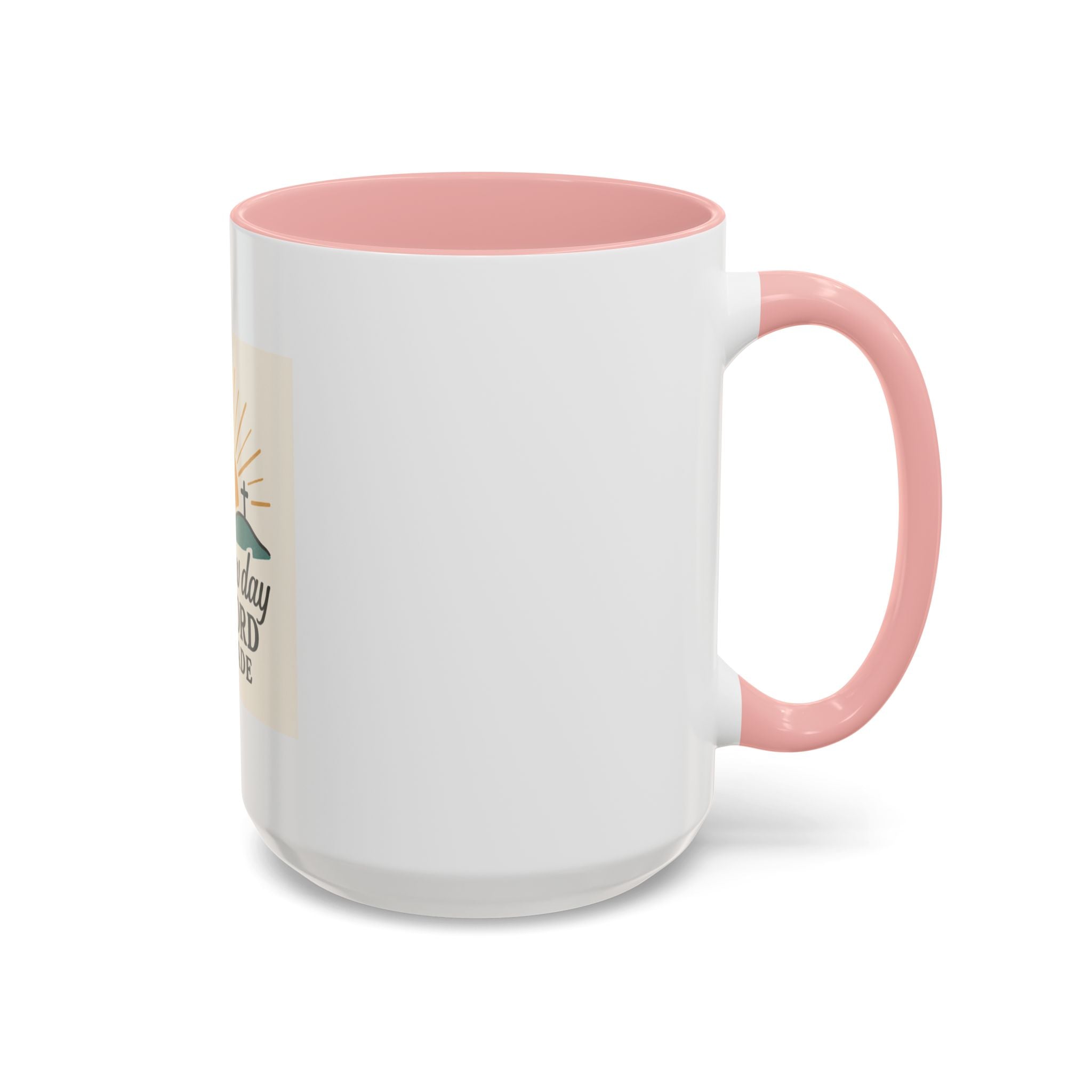 Inspirational Coffee Mug with Sunrise Design, Christian Gift Mug, It's a New Day, Joyful Morning Cup, Perfect for Encouragement