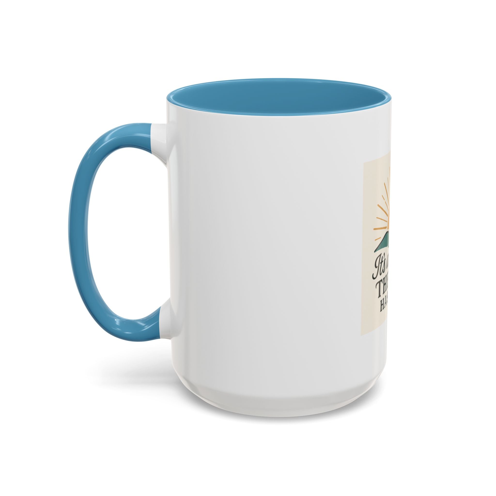Inspirational Coffee Mug with Sunrise Design, Christian Gift Mug, It's a New Day, Joyful Morning Cup, Perfect for Encouragement