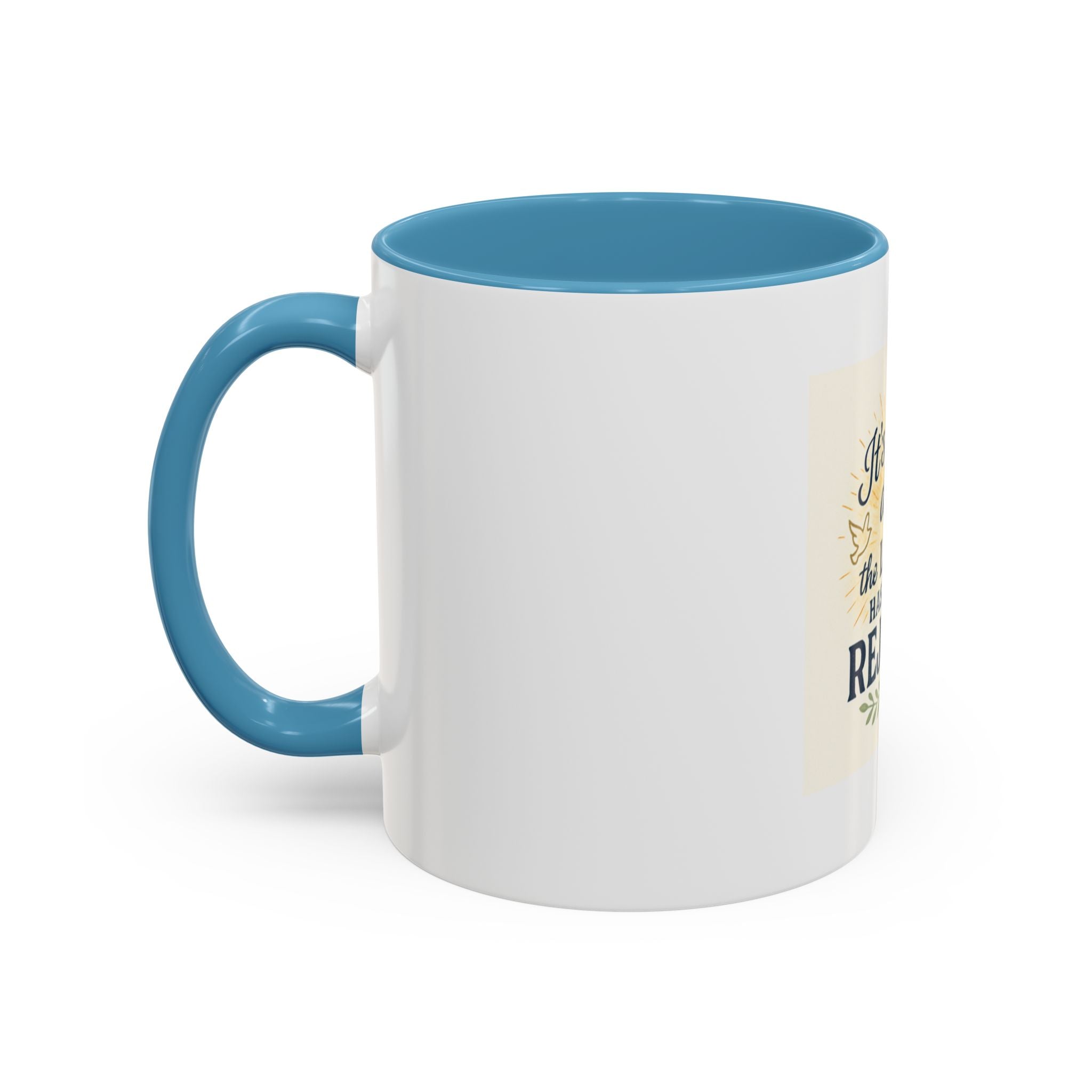 Inspirational Coffee Mug - "It's a New Day, Rejoice!" - Motivational Gift for Coffee Lovers, Faith & Daily Joy for home or office.