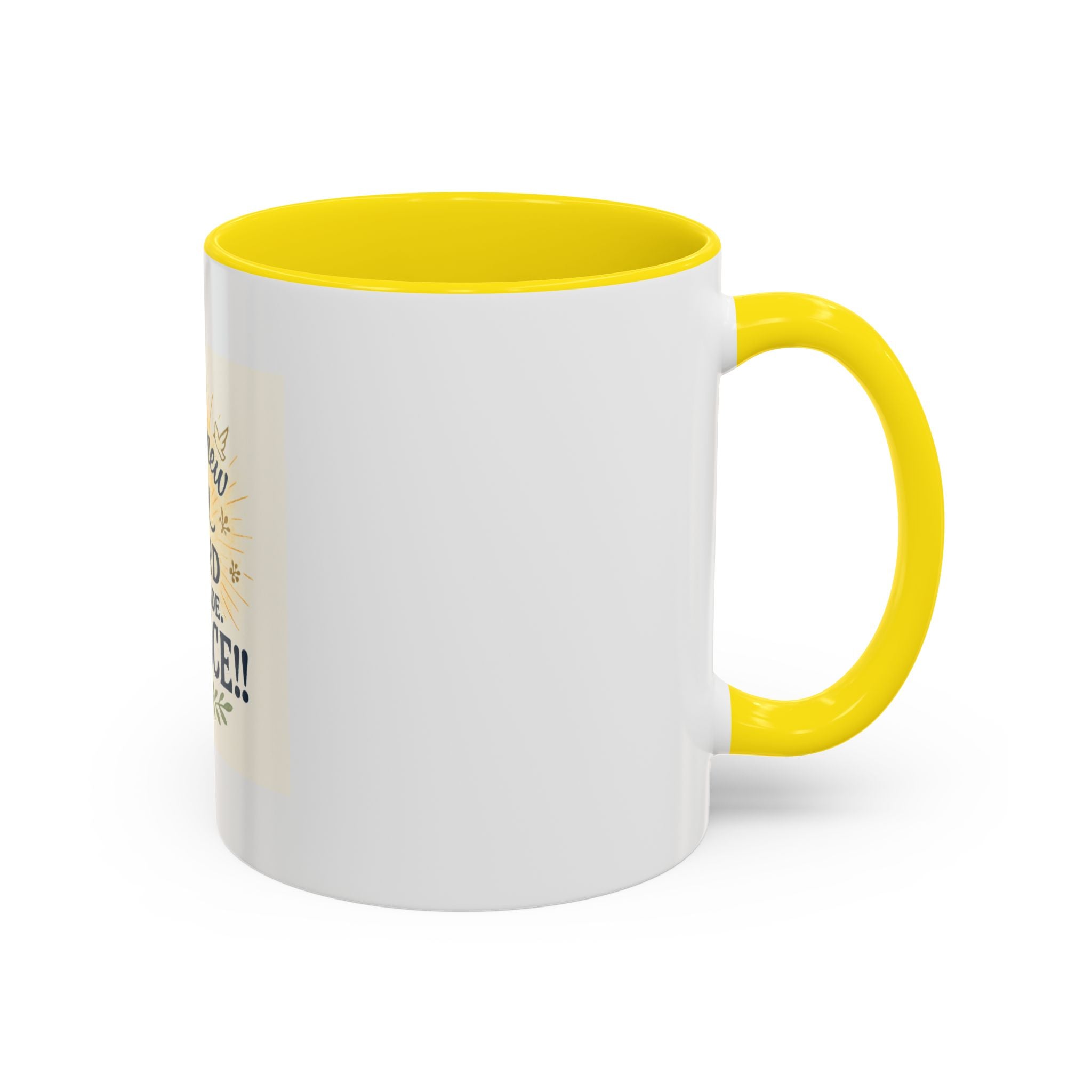 Inspirational Coffee Mug - "It's a New Day, Rejoice!" - Motivational Gift for Coffee Lovers, Faith & Daily Joy for home or office.