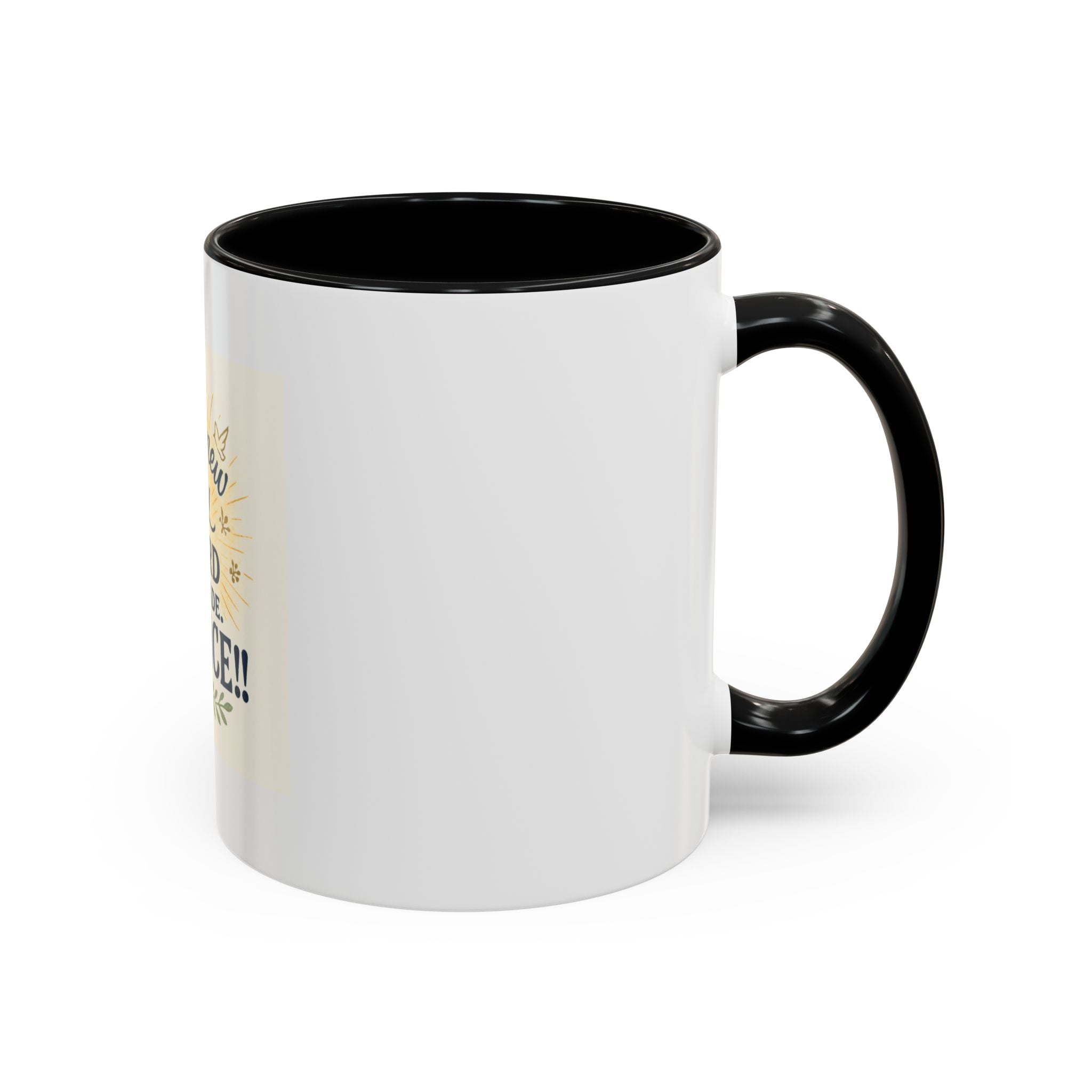 Inspirational Coffee Mug - "It's a New Day, Rejoice!" - Motivational Gift for Coffee Lovers, Faith & Daily Joy for home or office.