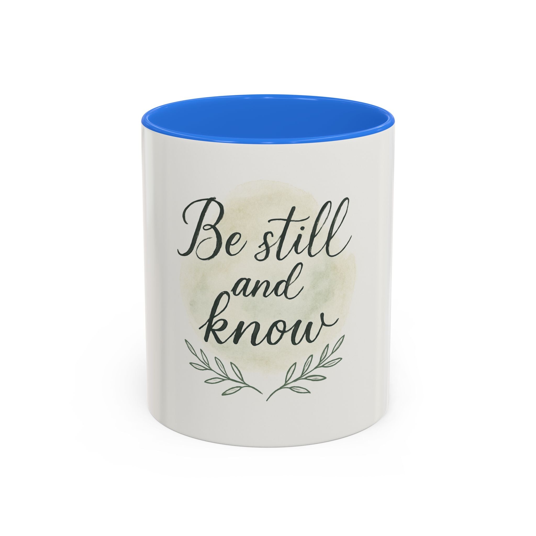 Inspirational Be Still and Know Coffee Mug