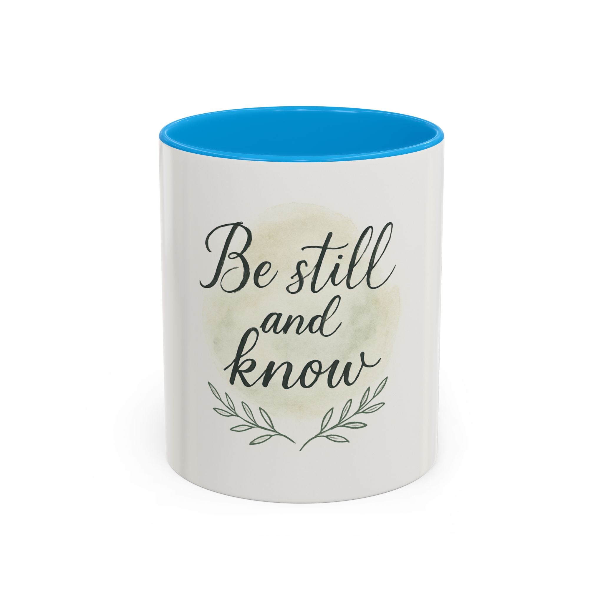 Inspirational Be Still and Know Coffee Mug