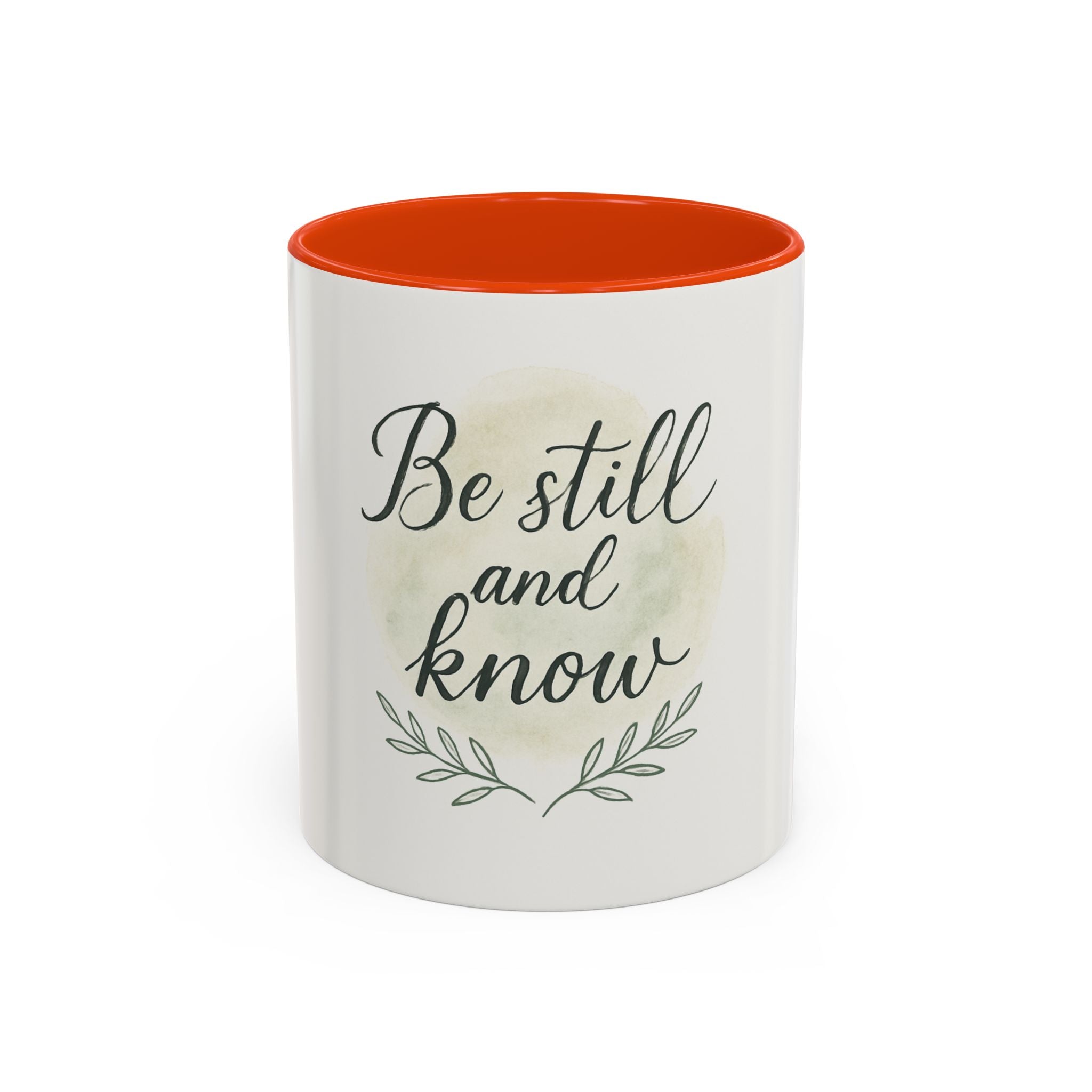 Inspirational Be Still and Know Coffee Mug