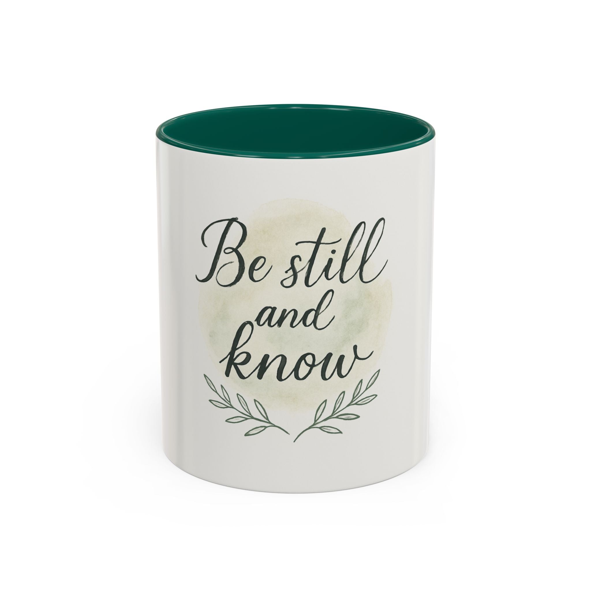 Inspirational Be Still and Know Coffee Mug