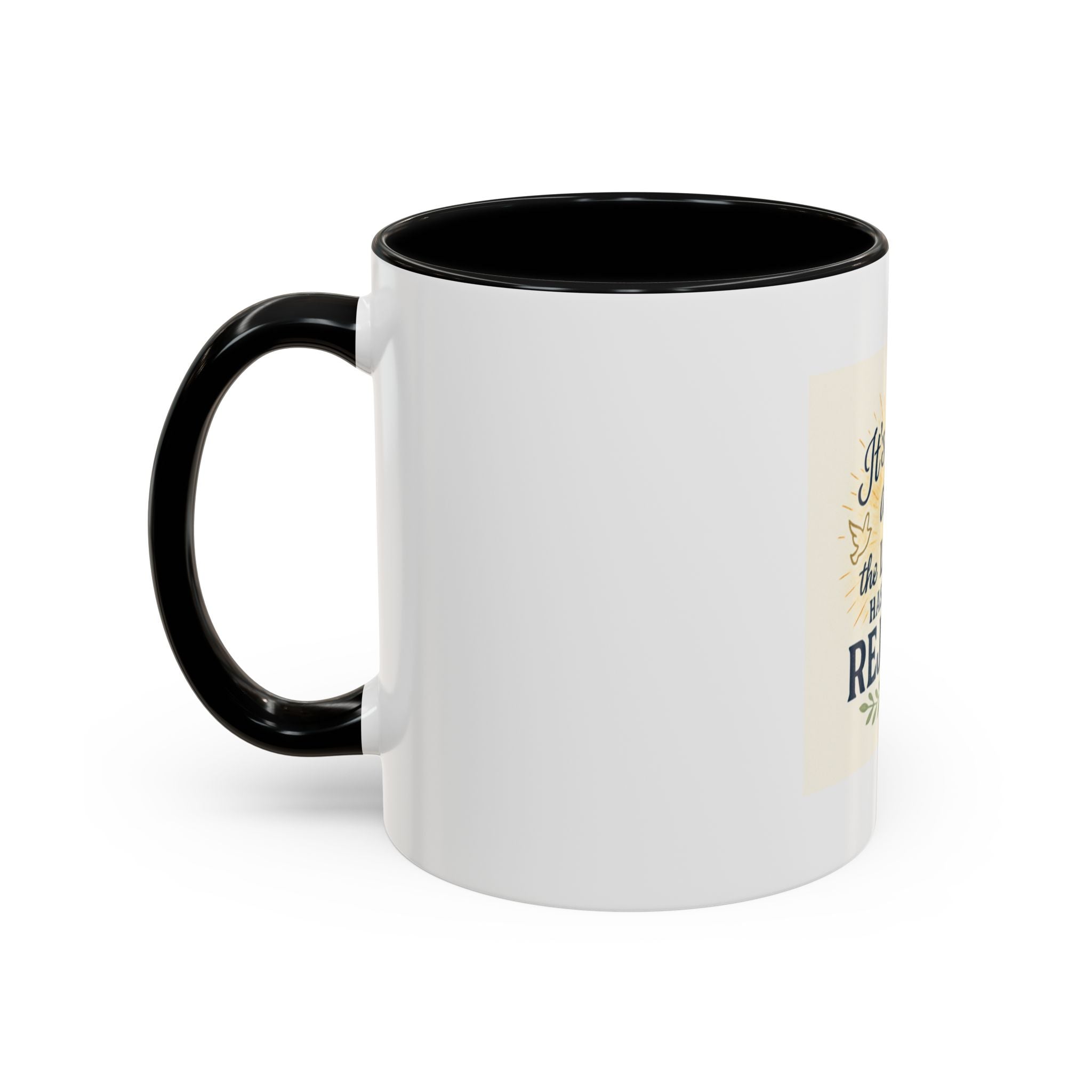 Inspirational Coffee Mug - "It's a New Day, Rejoice!" - Motivational Gift for Coffee Lovers, Faith & Daily Joy for home or office.