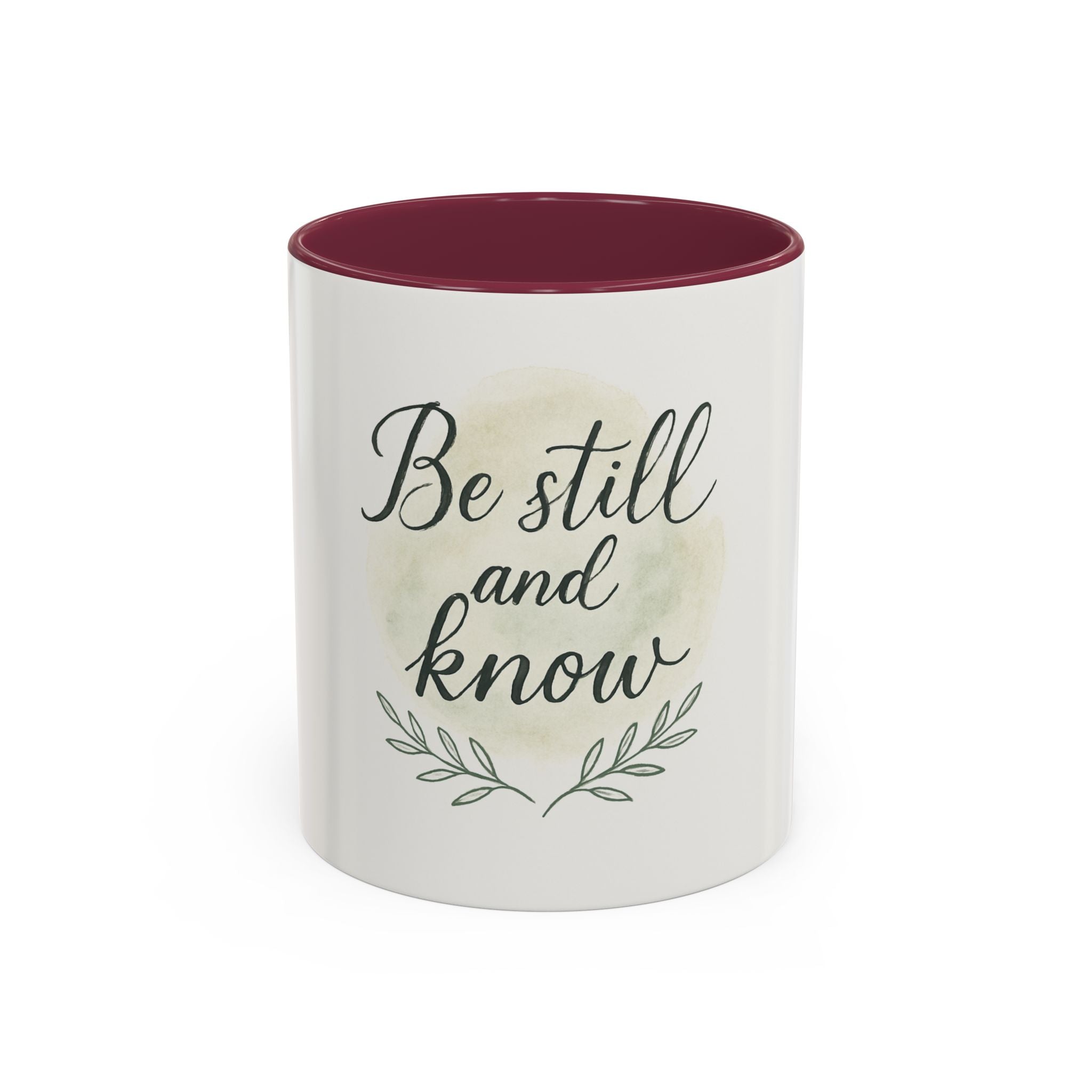 Inspirational Be Still and Know Coffee Mug