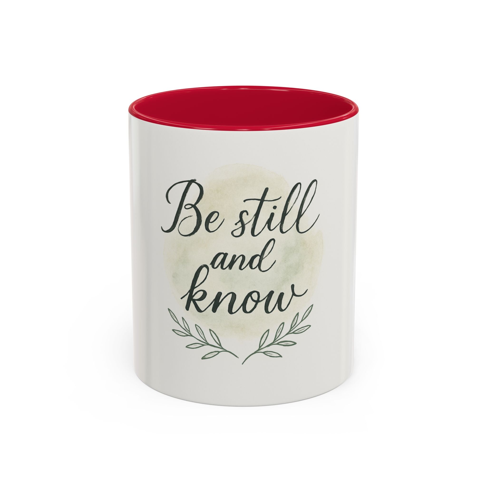Inspirational Be Still and Know Coffee Mug