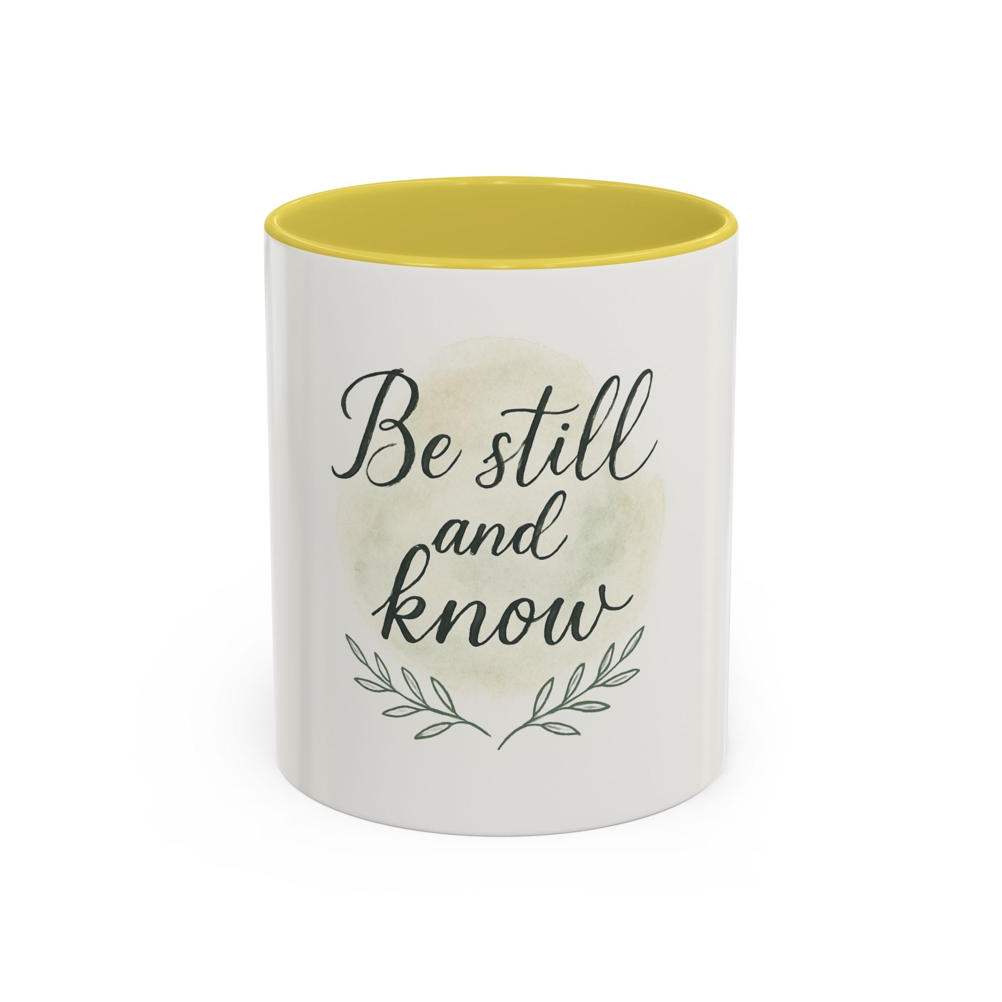 Inspirational Be Still and Know Coffee Mug