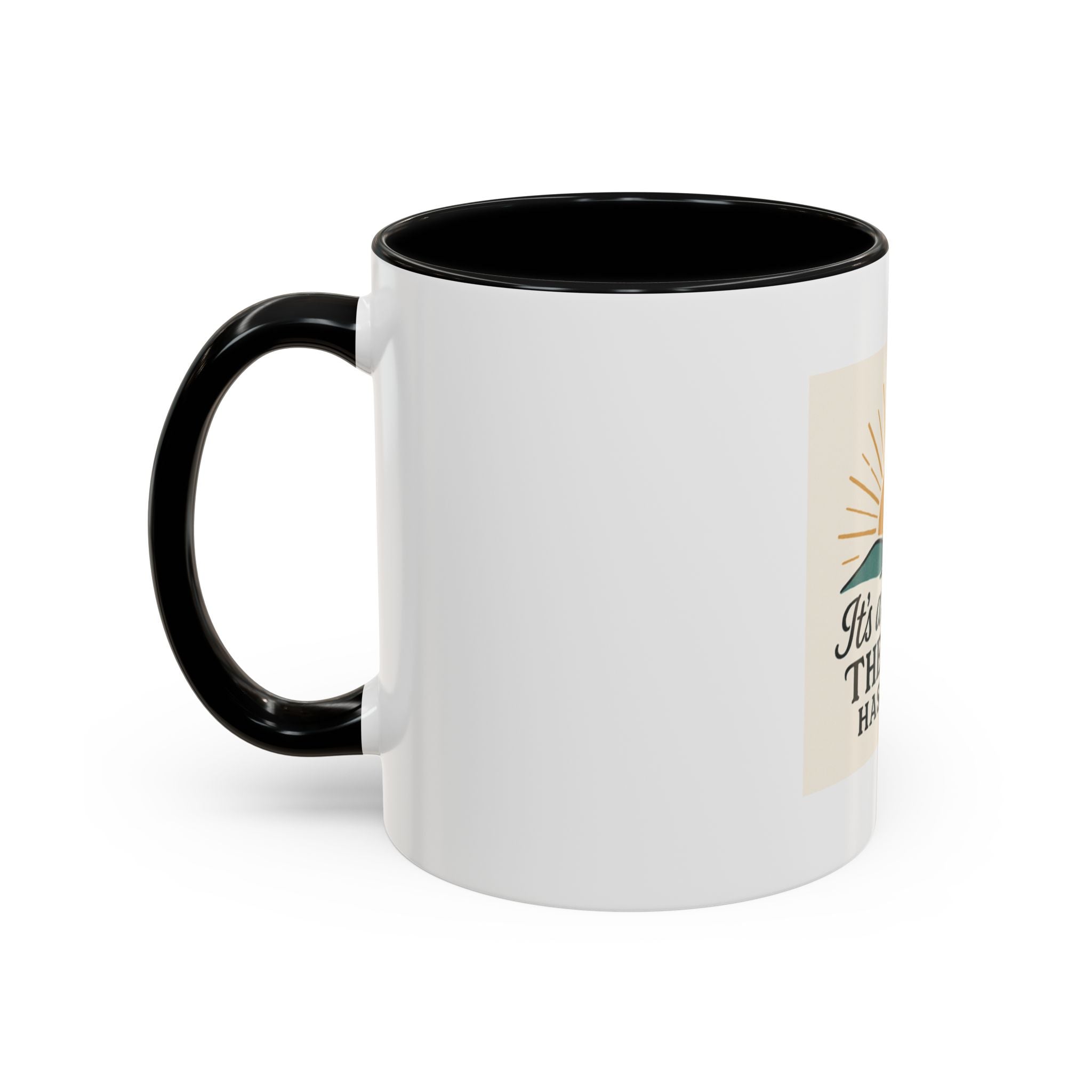 Inspirational Coffee Mug with Sunrise Design, Christian Gift Mug, It's a New Day, Joyful Morning Cup, Perfect for Encouragement