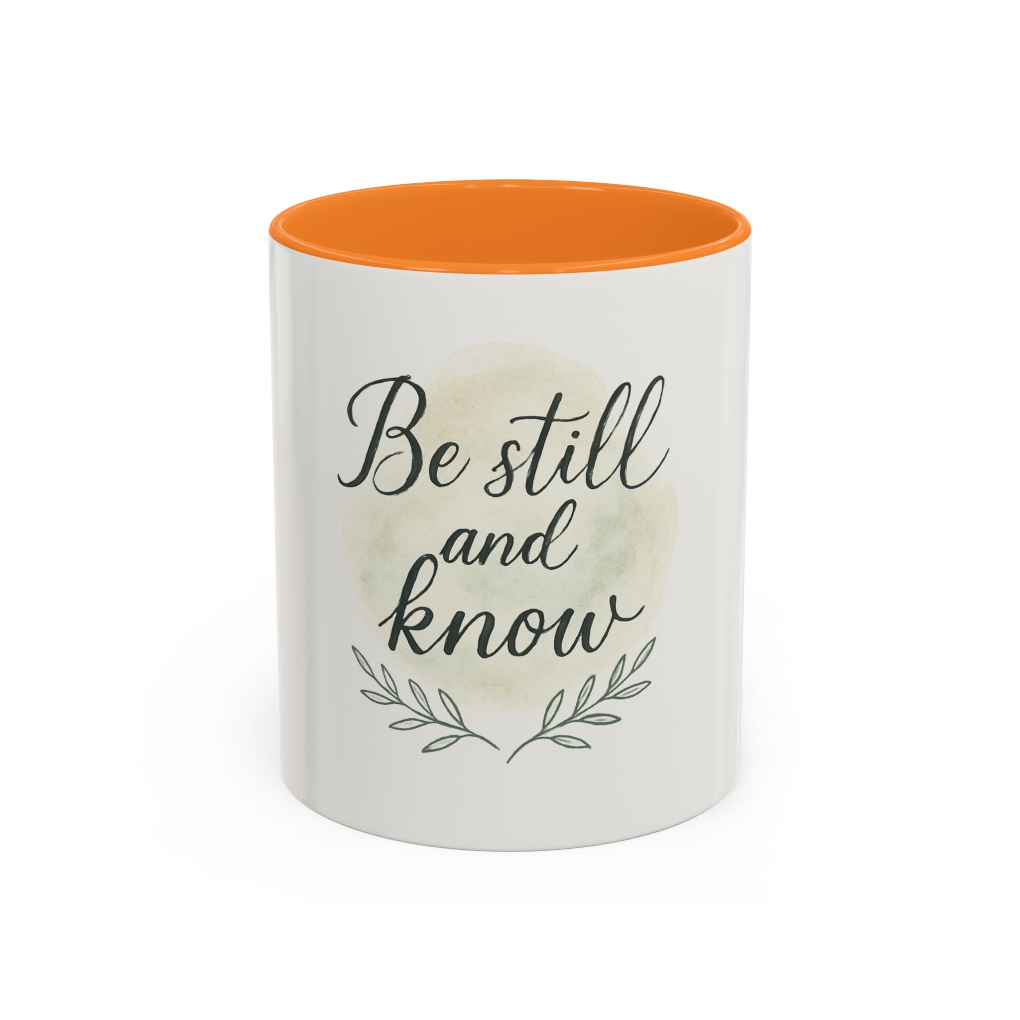 Inspirational Be Still and Know Coffee Mug