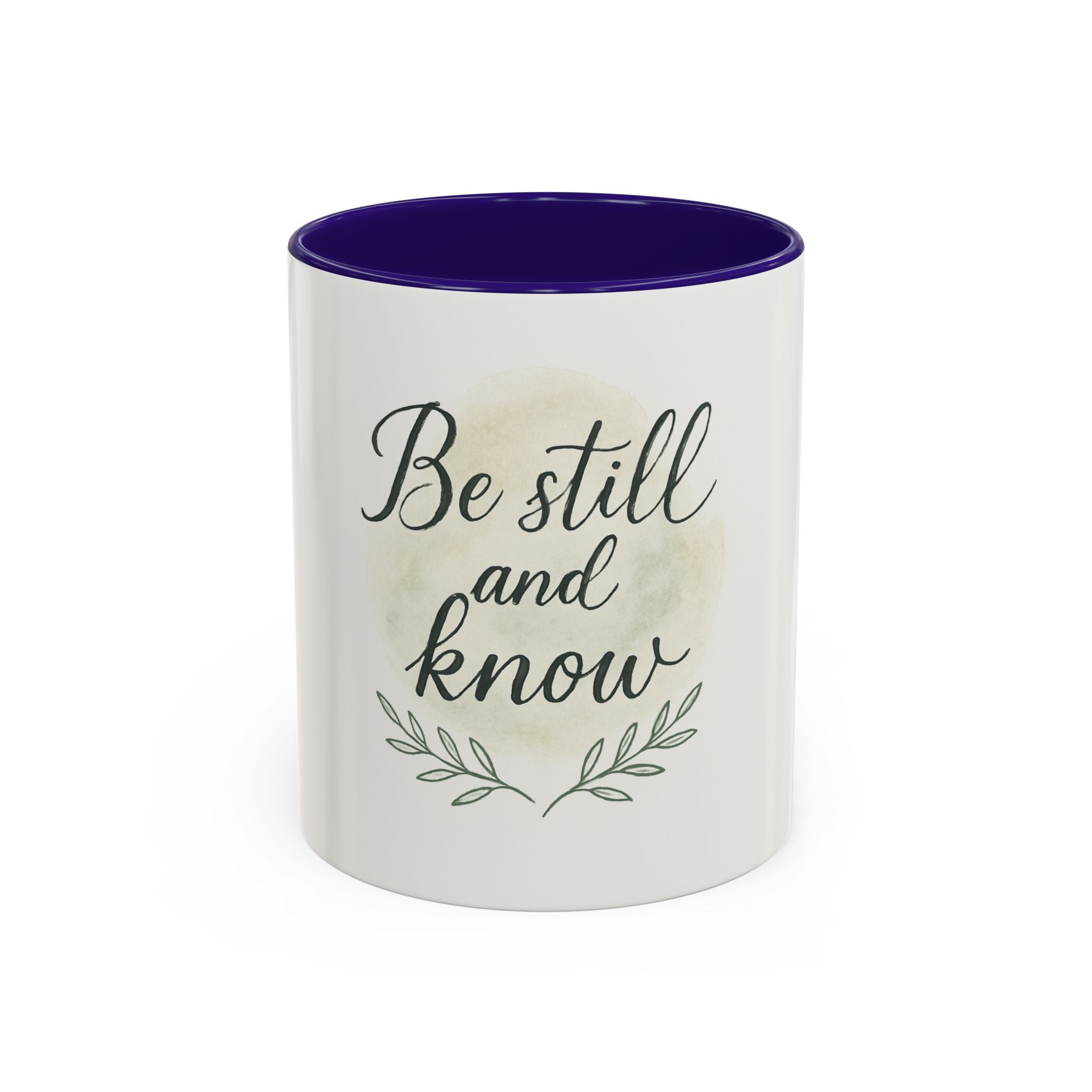 Inspirational Be Still and Know Coffee Mug