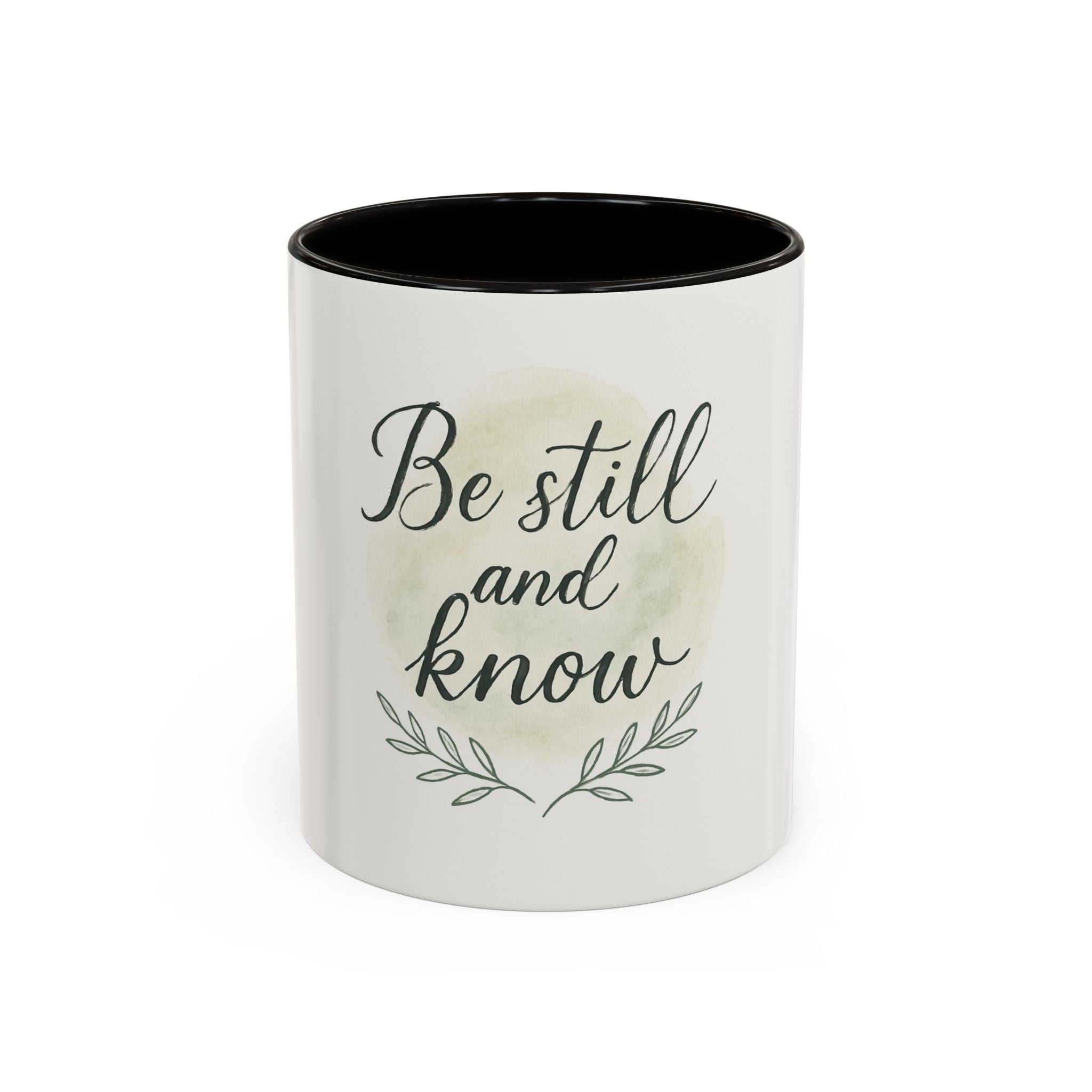 Inspirational Be Still and Know Coffee Mug